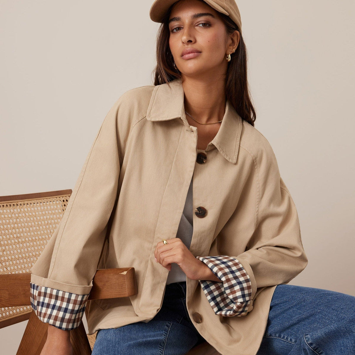 Ceres Life Pia Coat | Sand | Ceres Life