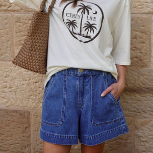 Ceres Life Weekender Short | Fresh Indigo