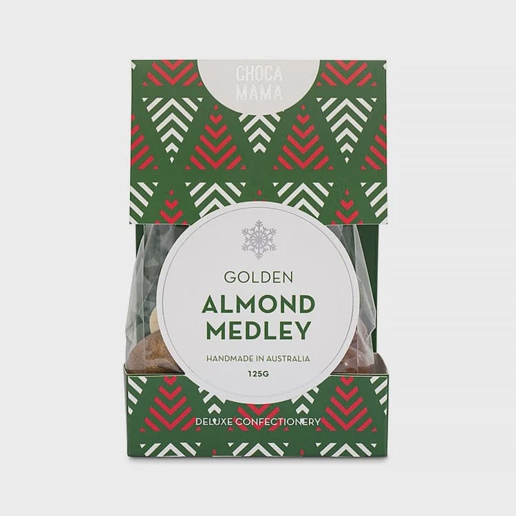 Chocamama Christmas Almond Medley 125g
