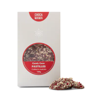 Chocamama Christmas Candy cane Pastilles 100g