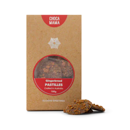 Chocamama Christmas Gingerbread Pastilles 100g