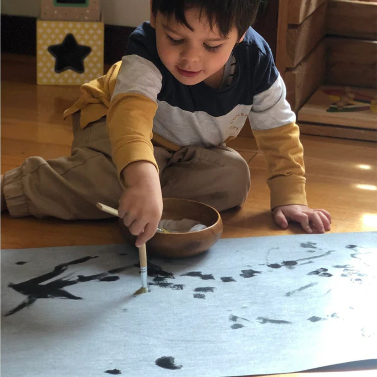 Cub + Fox Magic Canvas + Brush Set