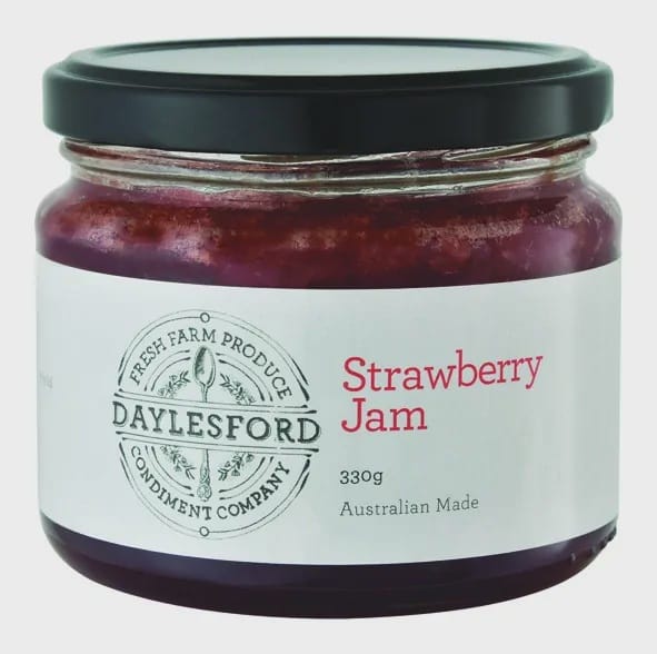 Daylesford Condiment Company Strawberry Jam 330g