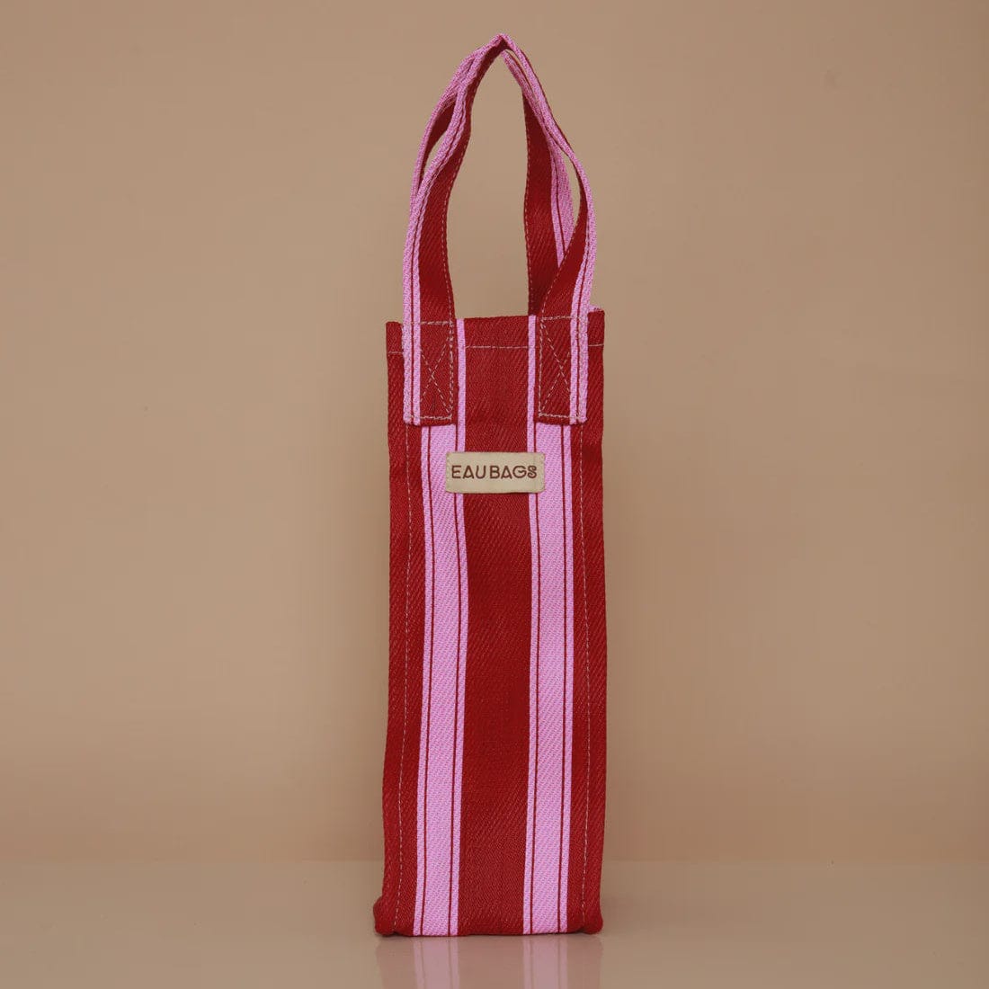 Eau Bags Eau Bags Wine Carrier | Cherry Red + Pink