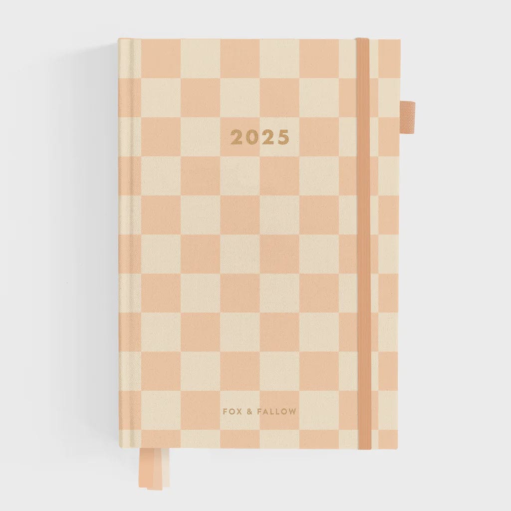 Fox + Fallow 2025 A5 Horizontal Planner | Salmon Check