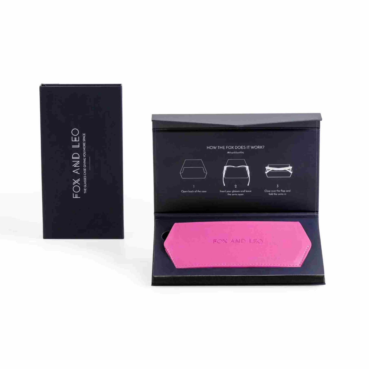 Fox + Leo Slimline Glasses Case | Foxy Lady