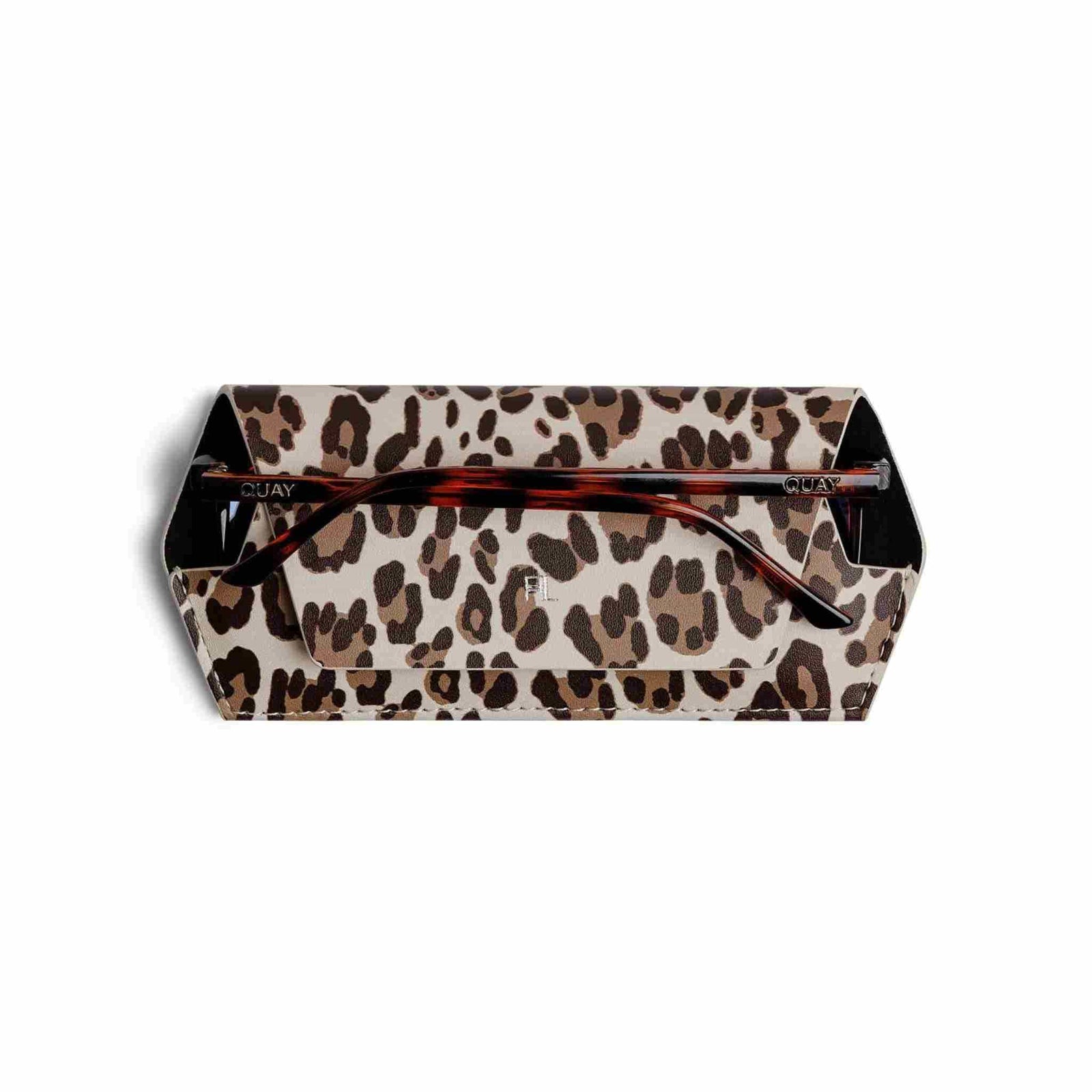Fox + Leo Slimline Glasses Case | Leopard