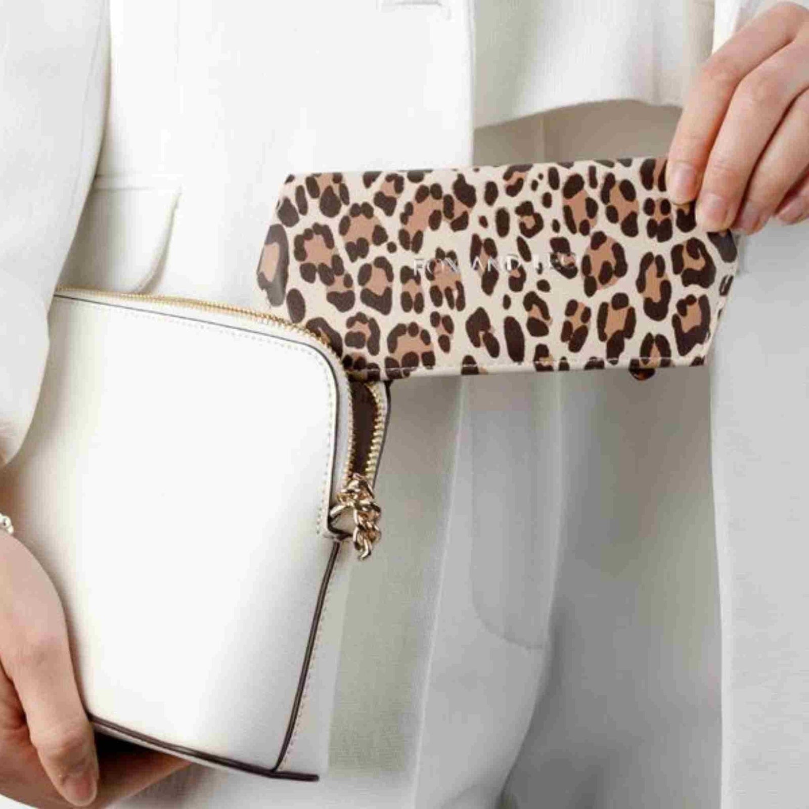 Fox + Leo Slimline Glasses Case | Leopard