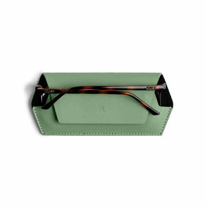 Fox + Leo Slimline Glasses Case | Sage