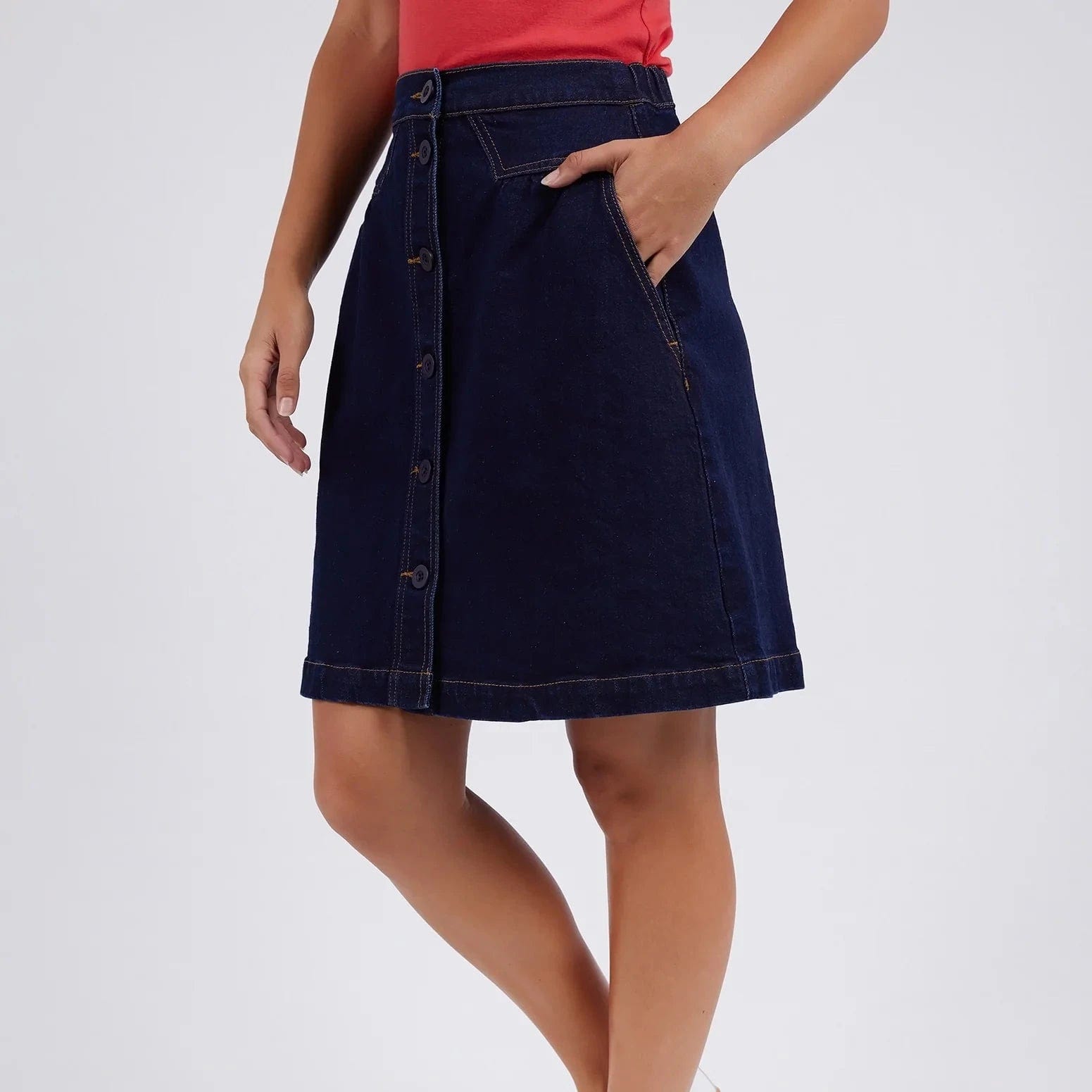 Foxwood Amanda Skirt | Dark Blue