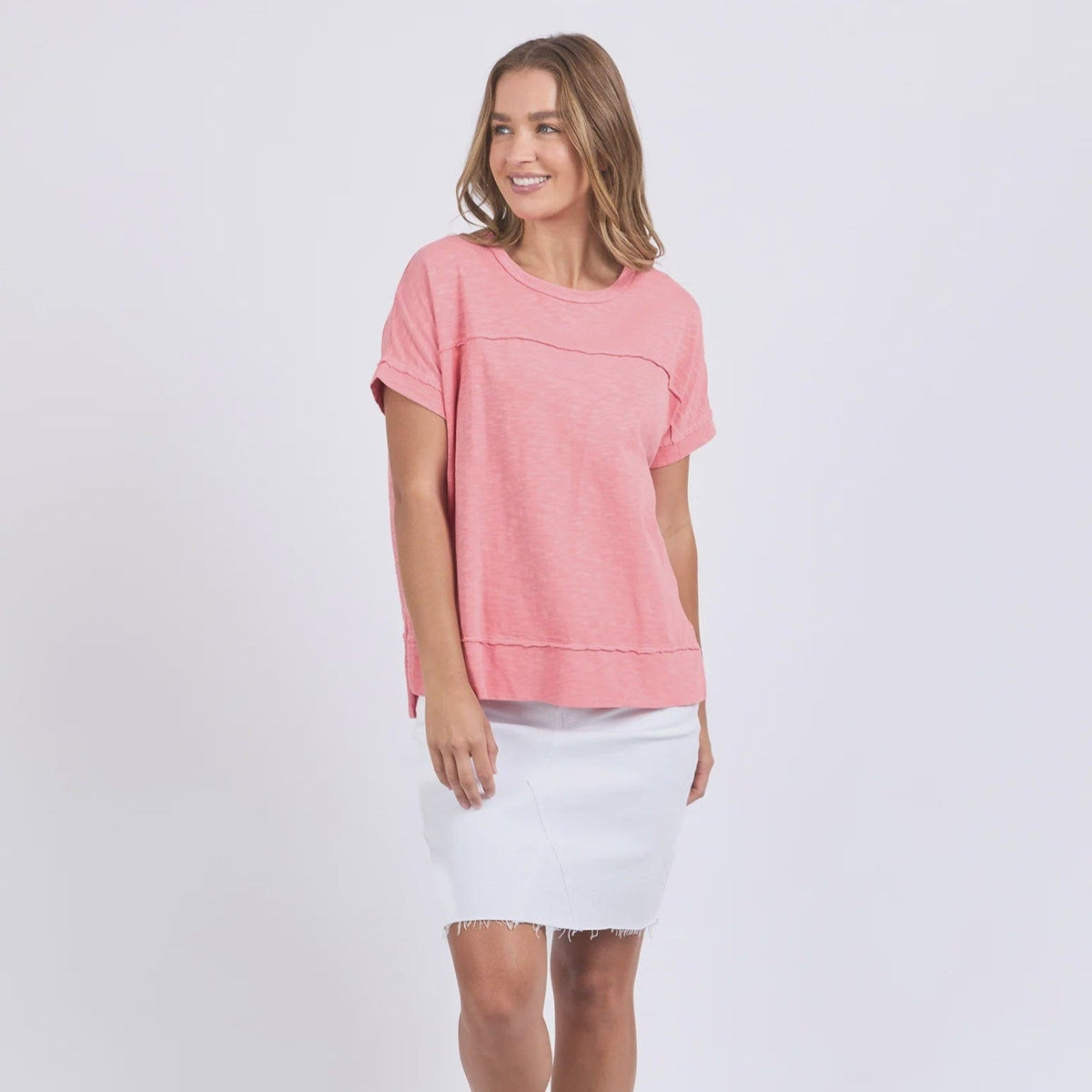 Foxwood Foxwood | Allison Tee | Rose