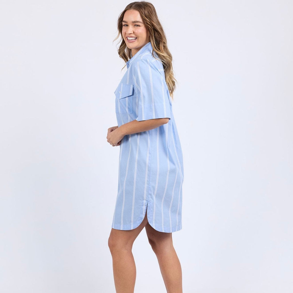 Foxwood Holiday Shirt Dress