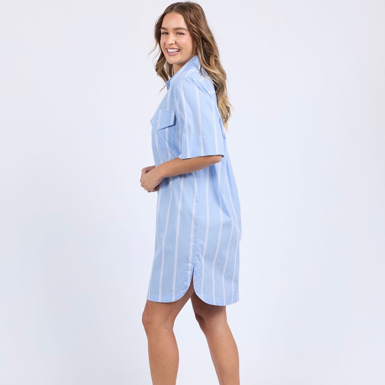 Foxwood Holiday Shirt Dress