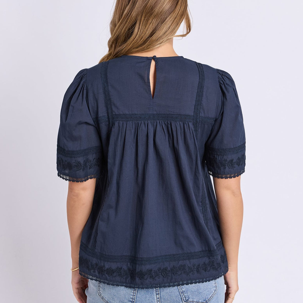 Foxwood Juna Top | Navy