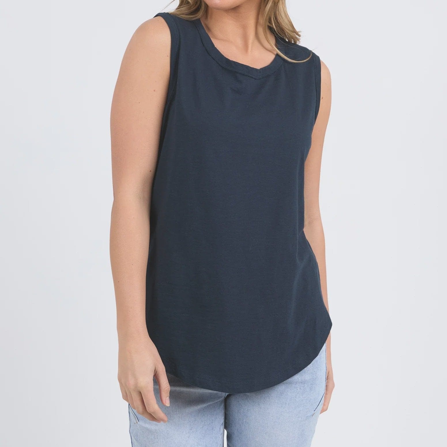 Foxwood Lennox Tank | Navy