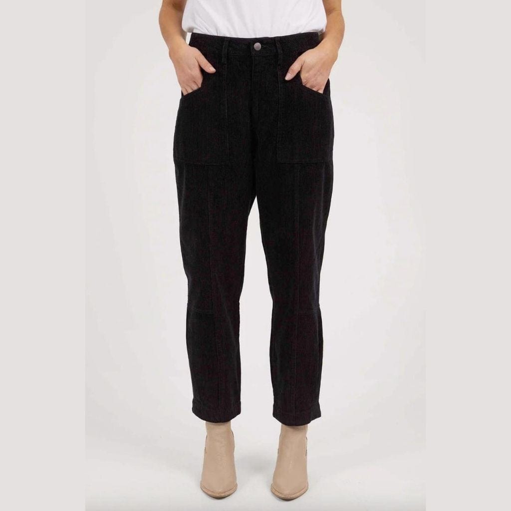 Foxwood Montana Cord Pant | Black