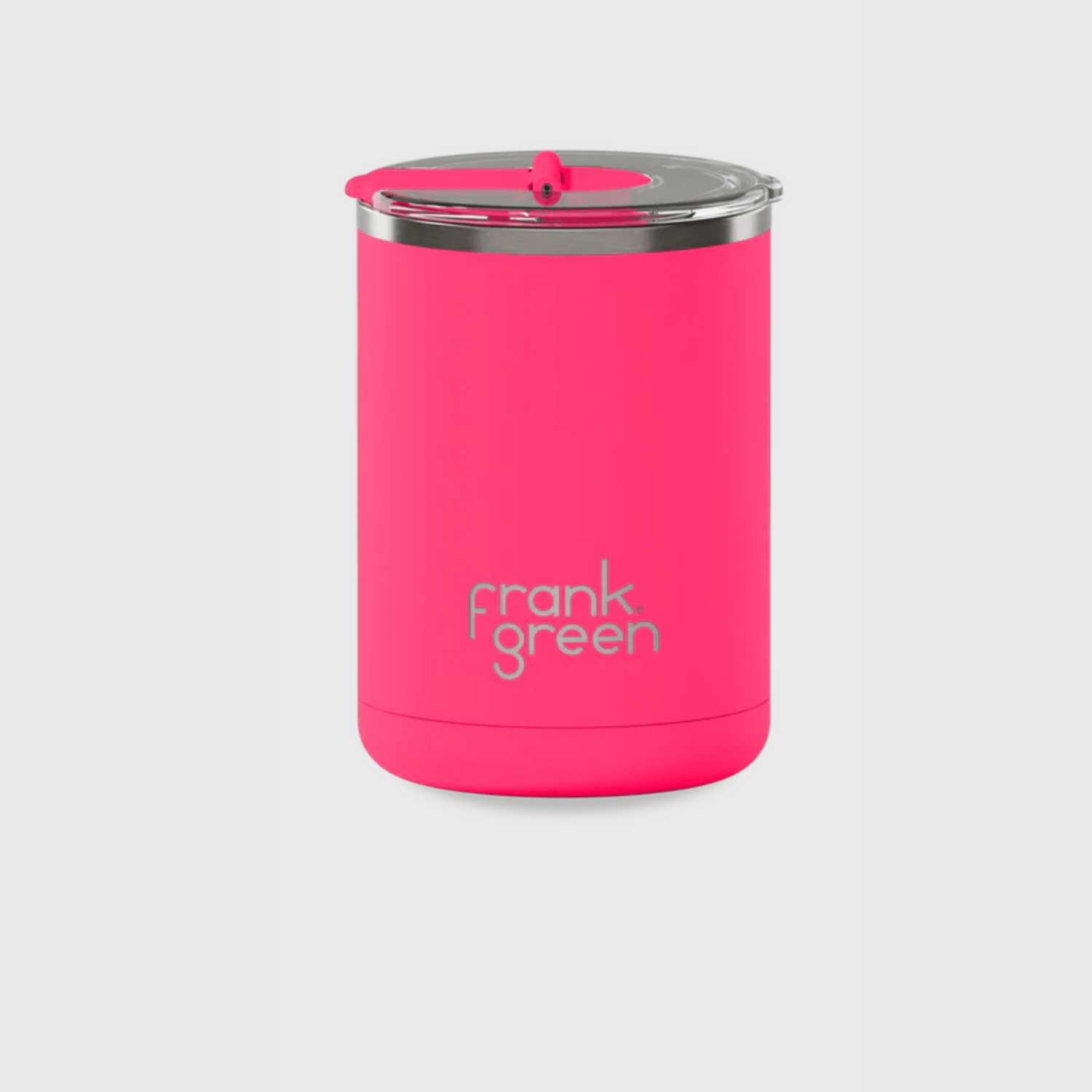 Frank Green Ceramic Coffee Cup | Neon Pink