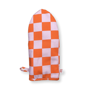Grab That Oven Mitt | Pink + Orange