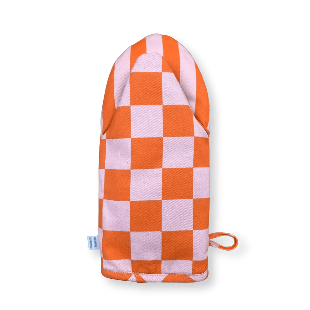 Grab That Oven Mitt | Pink + Orange