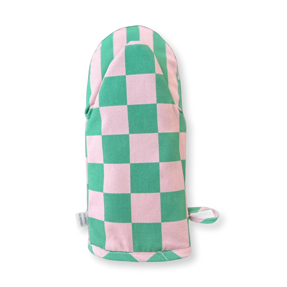 Grab That Oven Mitt | Pink + Teal