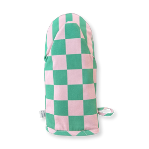 Grab That Oven Mitt | Pink + Teal