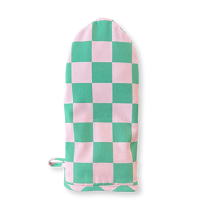 Grab That Oven Mitt | Pink + Teal