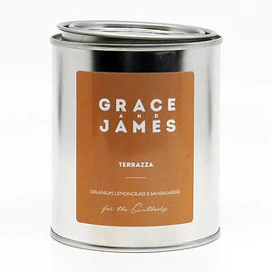 Grace + James Outdoor Candle Terrazza