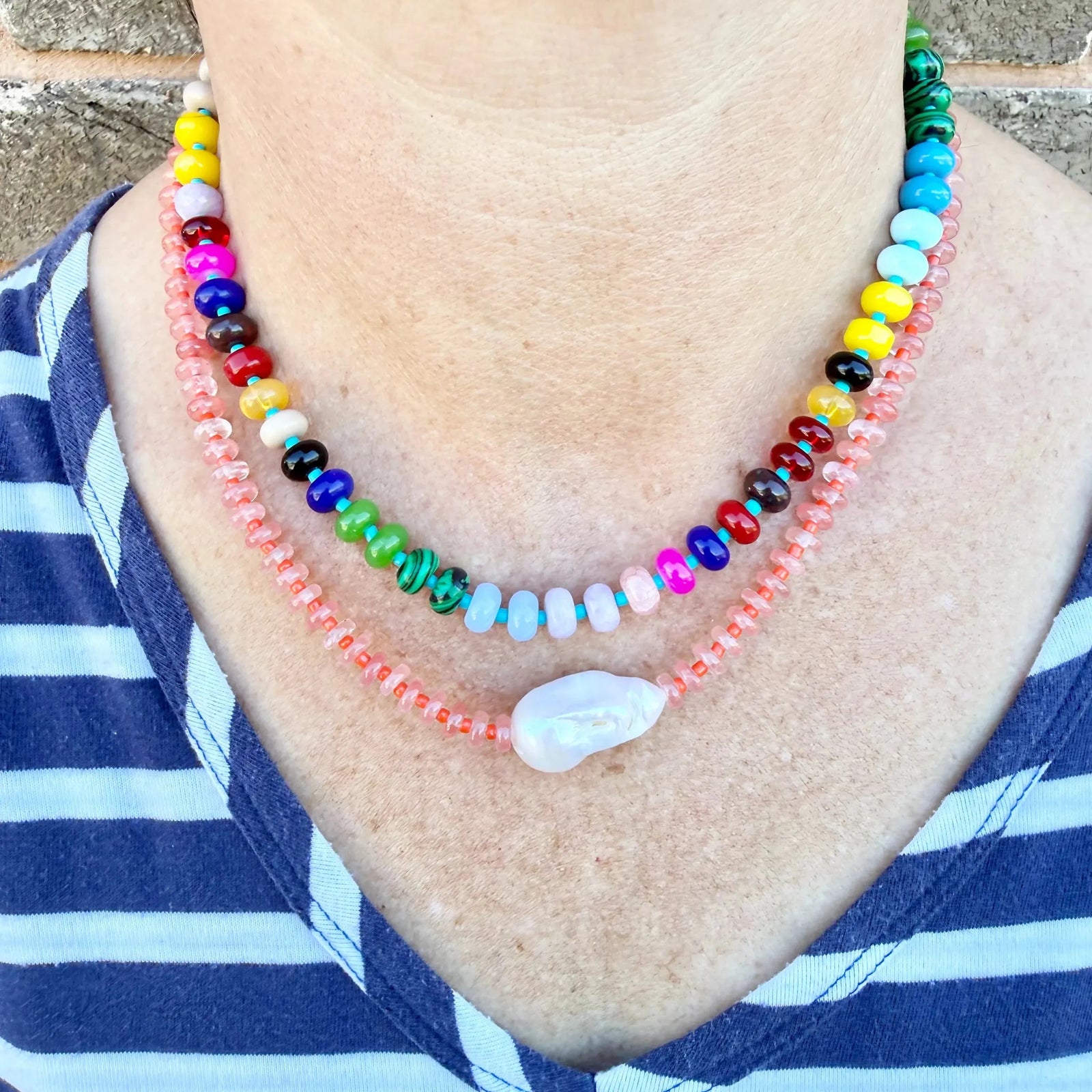 Greenwood Designs Happy Days Necklace | Multi