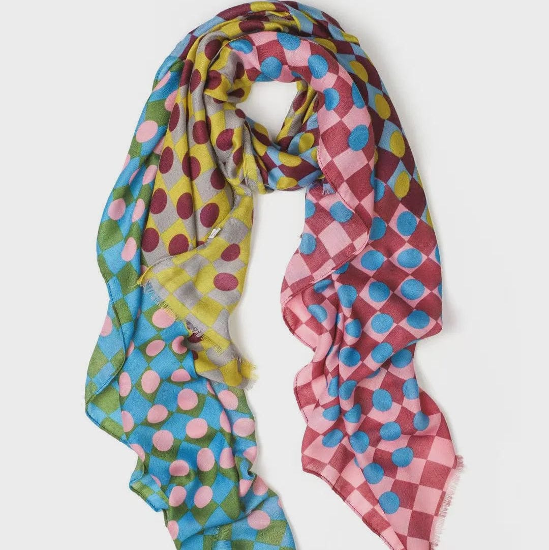 Greenwood Designs Frankie Scarf Geo | Brights