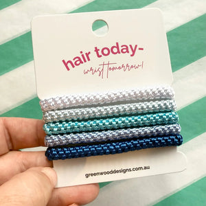 Greenwood Designs Hair Elastics Pack Bubblegum