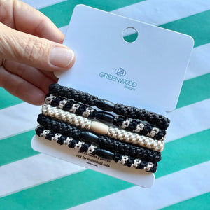 Greenwood Designs Hair Elastics Pack Licorice