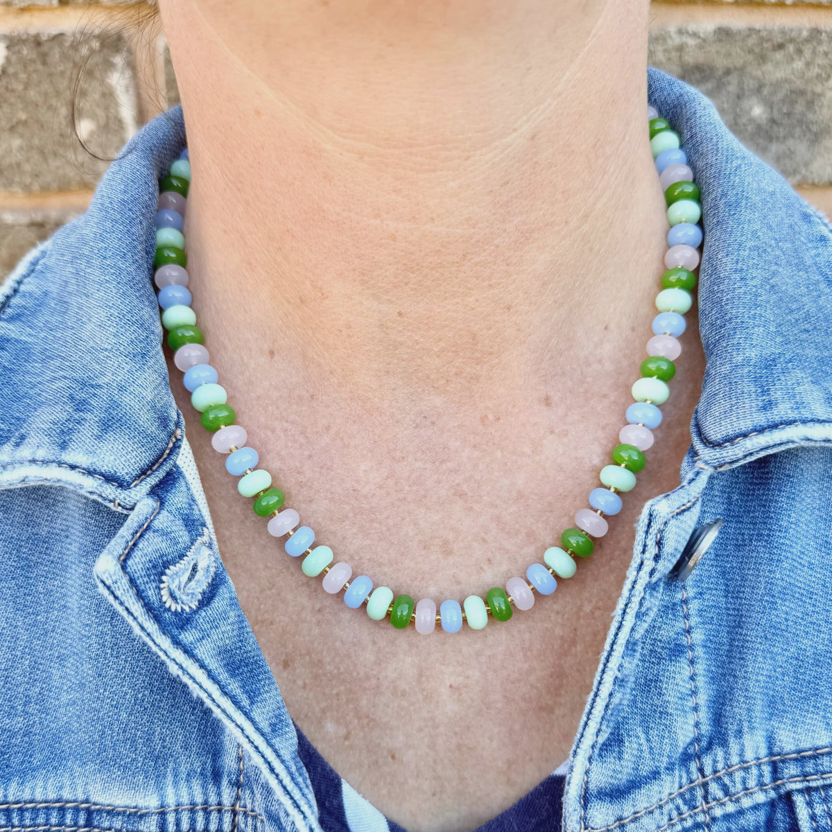 Greenwood Designs Happy Days Necklace | Pastels