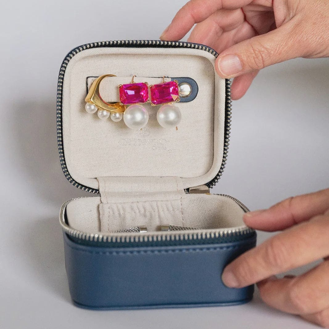 Greenwood Designs Jewellery Case | Navy
