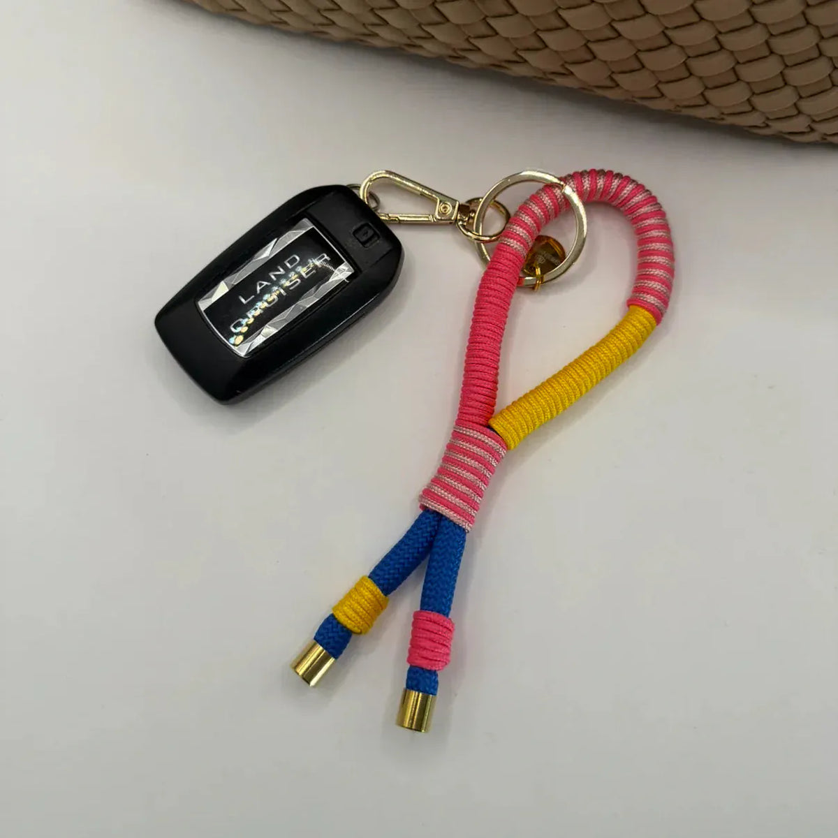 Greenwood Designs Loop-de-Loop Keyring Sunset Spin