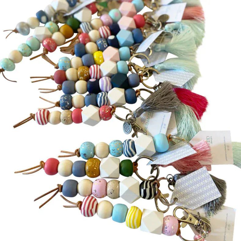 Greenwood Designs Pops of Colour Keyring | Greenwood Designs Pastels