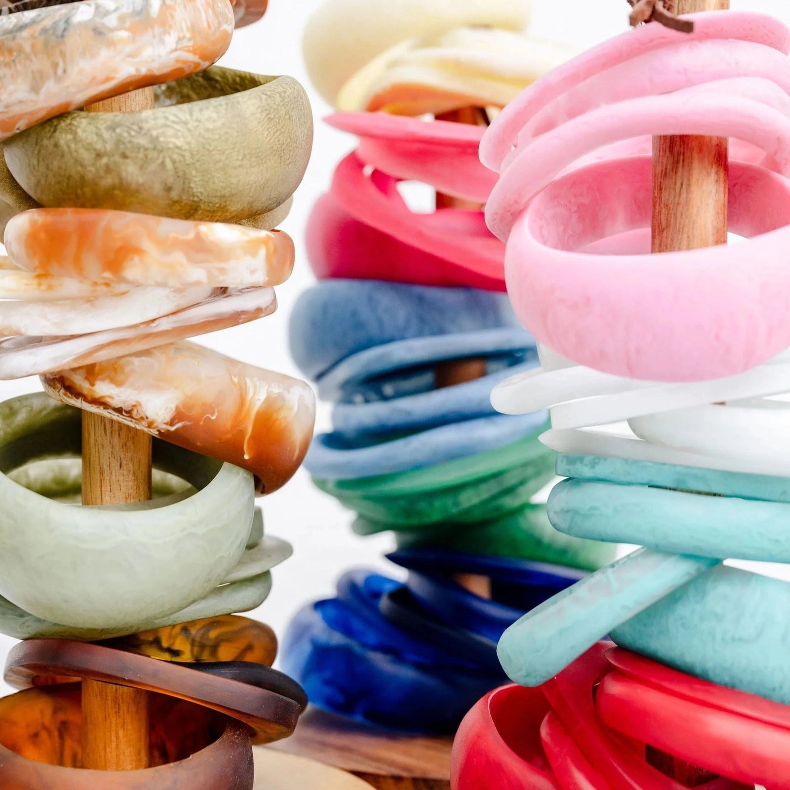 Greenwood Designs Resin Stacking Cuff