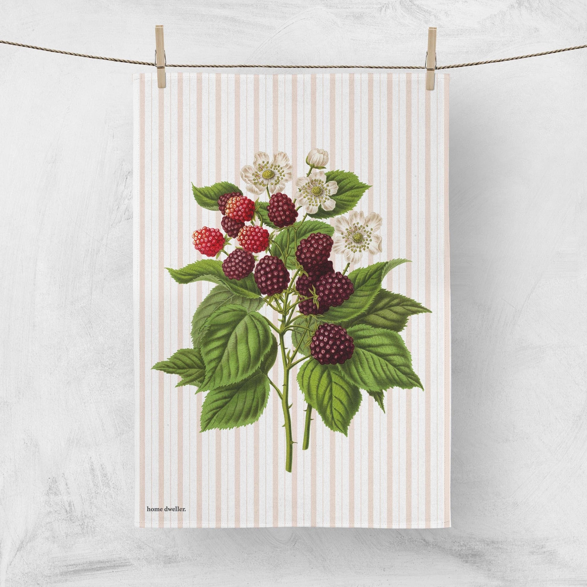 Home Dweller Berries Tea Towel