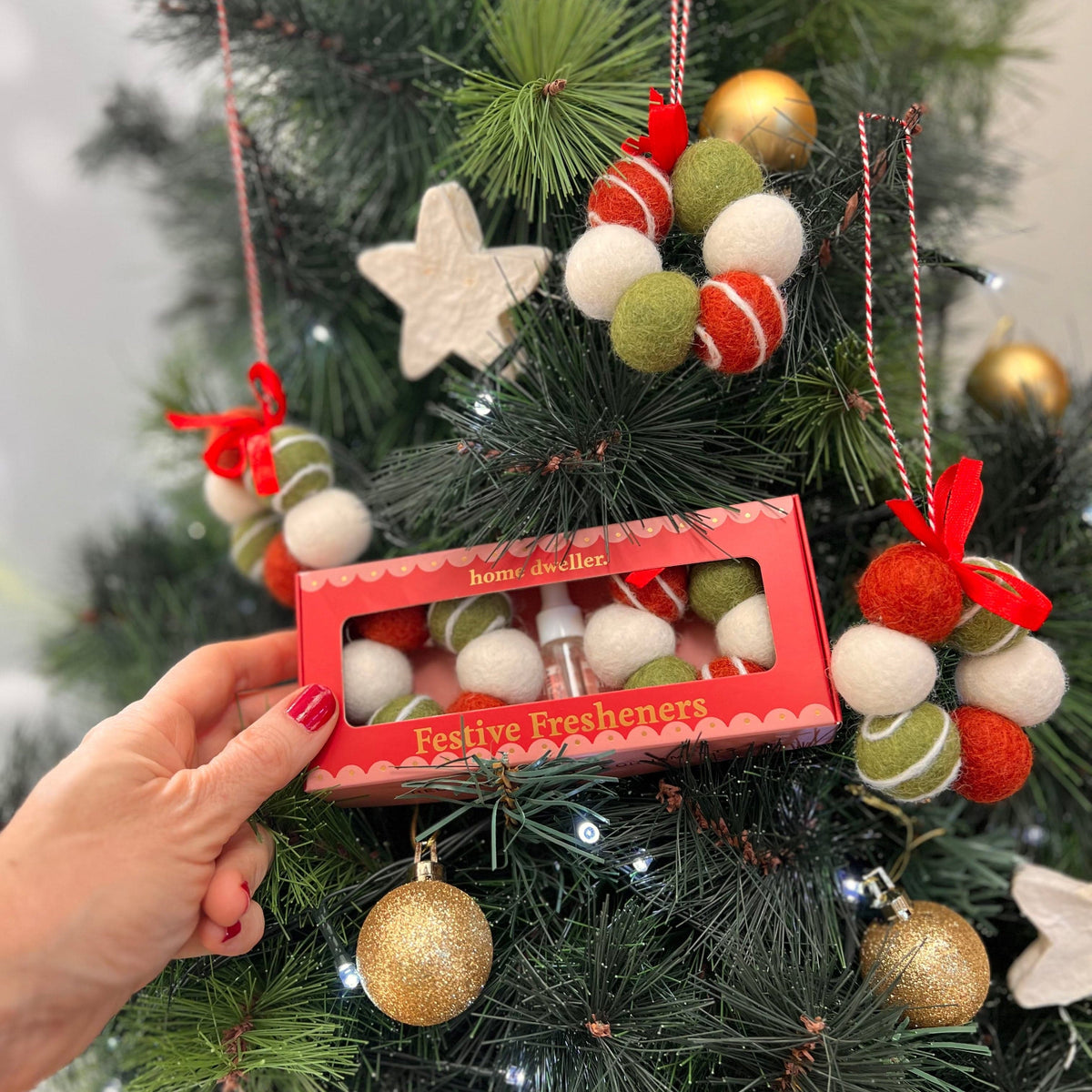 Home Dweller Felt Freshner | Reusable Scented Ornament