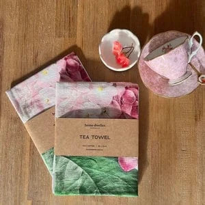 Home Dweller Hydrangea Tea Towel