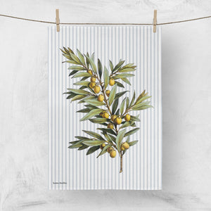 Home Dweller Olive Branch Tea Towel