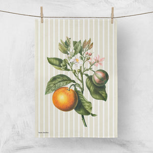 Home Dweller Orange Tea Towel