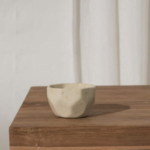 Inartisan Elin Faceted Bowl | Cream
