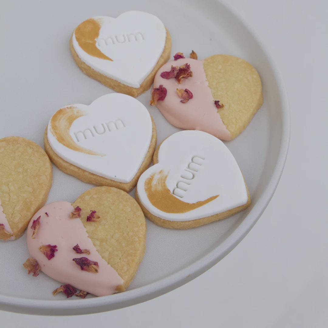 Jocelyn's Provisions Pink Shortbread Hearts | 4 pack