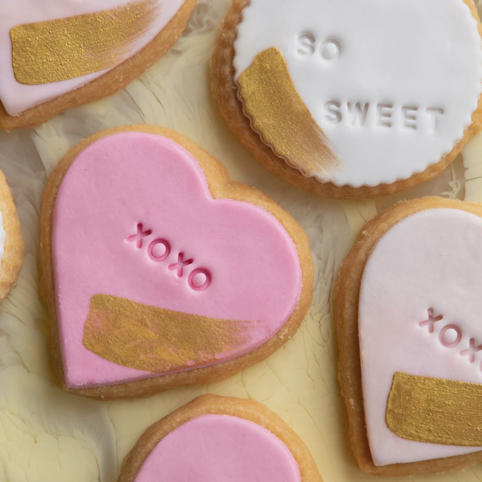 Jocelyn's Provisions Valentines Fondant Cookies