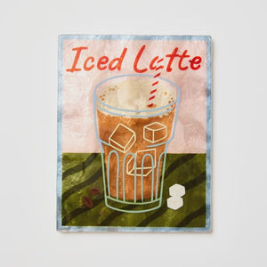 Jones + Co Barista Wall Art | Iced Latte