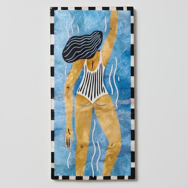 Jones + Co Beach Day Wall Art Swim