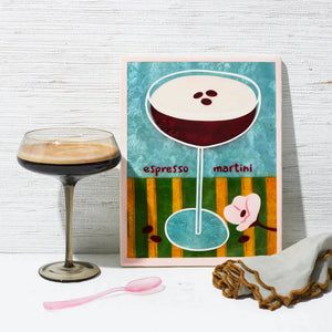 Jones + Co Happy Hour Espresso Tile