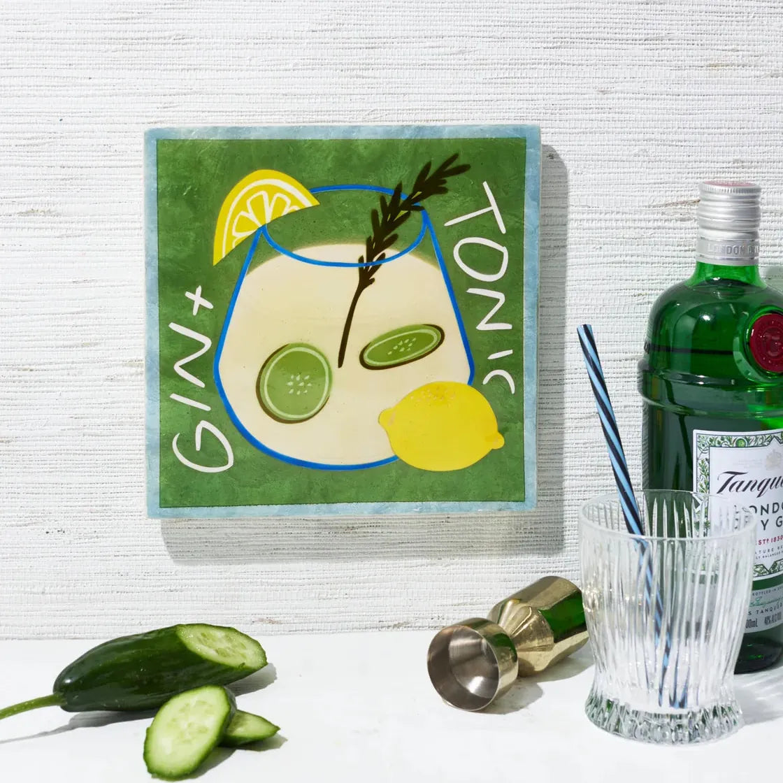 Jones + Co Happy Hour Gin Tile