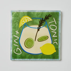 Jones + Co Happy Hour Gin Tile