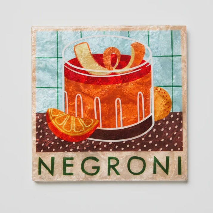 Jones + Co Happy Hour Negroni Tile